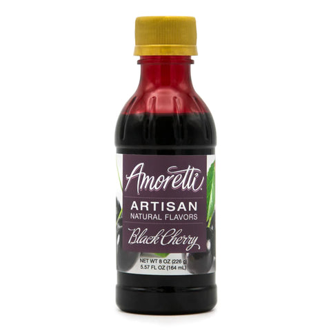 AMORETTI® BLACK CHERRY ARTISAN FRUIT PUREE 8 OZ