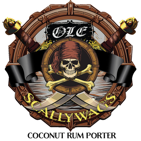 OLE SCALLYWAG'S COCONUT RUM PORTER INGREDIENT PACKAGE