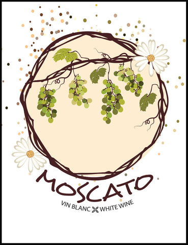 Moscato Wine Labels